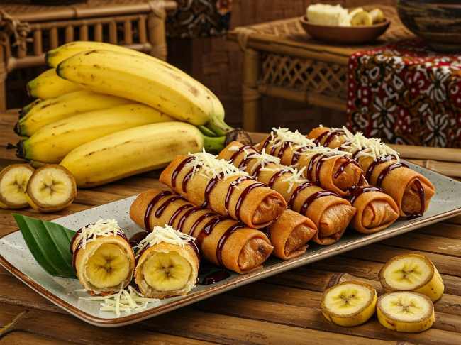 Resep Banana Roll Cokelat Lembut dan Anti Ribet