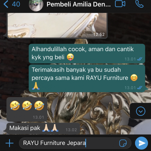 Testimoni RAYU Furniture - Ibu Amilia